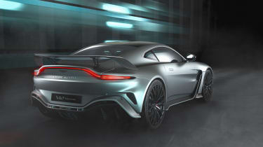 Aston Martin V12 Vantage rear